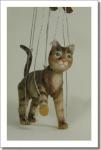 Affordable Designs - Canada - Leeann and Friends - Cat Marrionettes ( resin ) - Accessoire